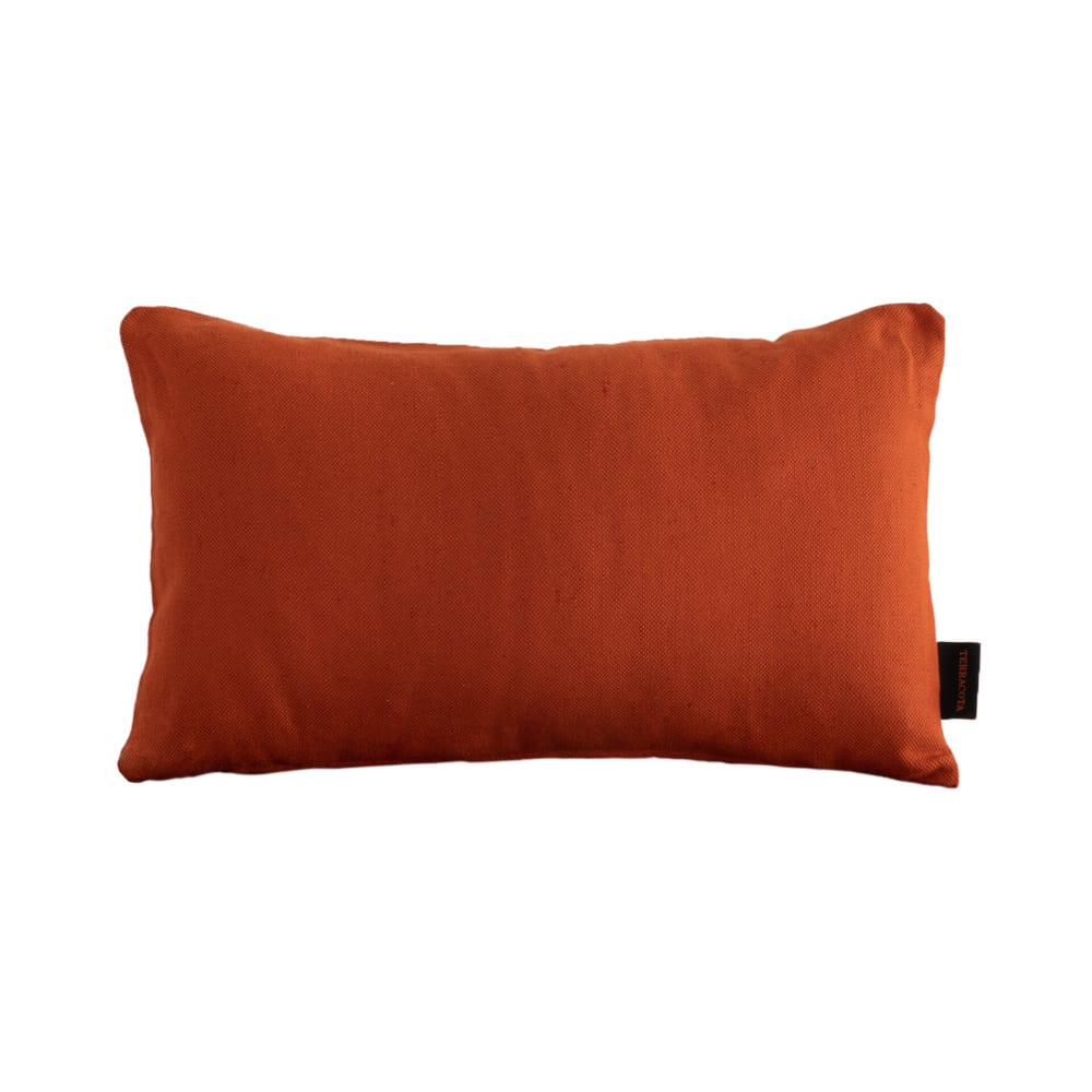 Housse de coussin Jacquard Terracotta 30x50