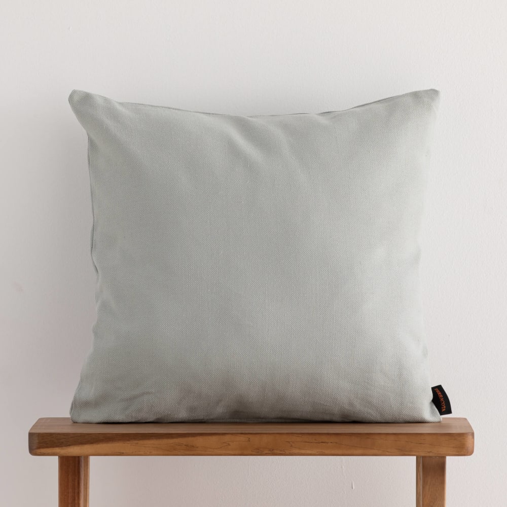 Housse de coussin Jacquard Vert 65x65 — vue 3
