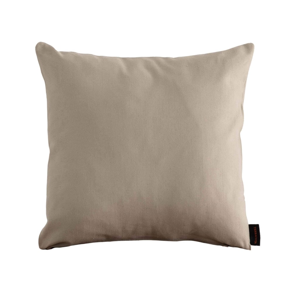 Housse de coussin Jacquard Beige 50x50