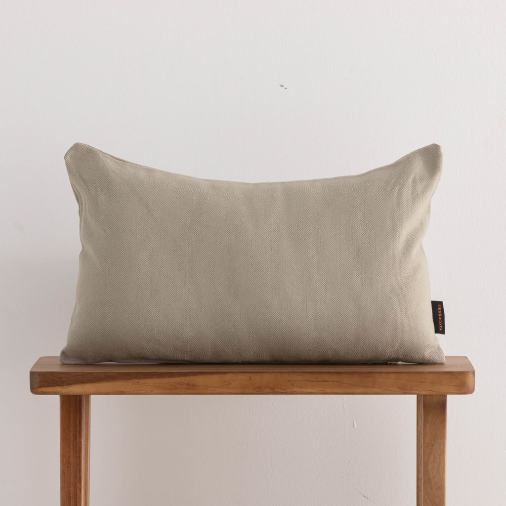 Housse de coussin Jacquard Beige 30x50 - Maisons du Monde