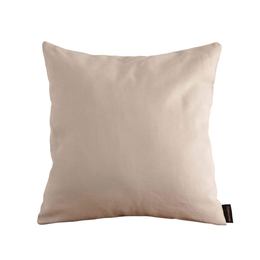 Housse de coussin Jacquard Beige 65x65