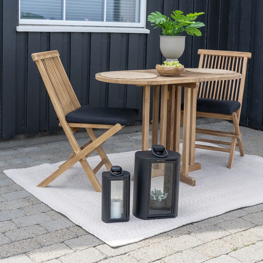 Table repas 120cm pliable en teck - Maisons du Monde