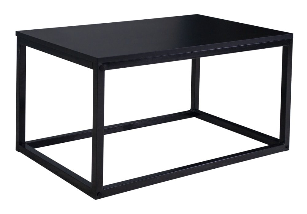 Tavolino da salotto nero - Nero - Metallo