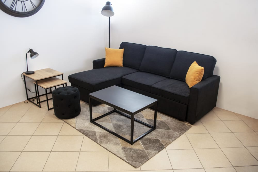Tavolino da salotto nero - Samira Italia