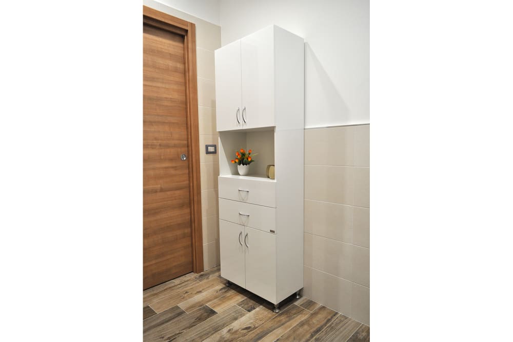 Mobile arredo bagno a 4 ante e 2 cassetti - Samira Italia