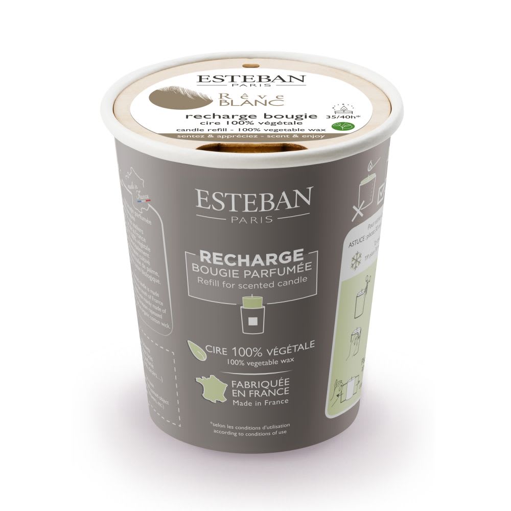 Recharge pour bougie parfumée 180g