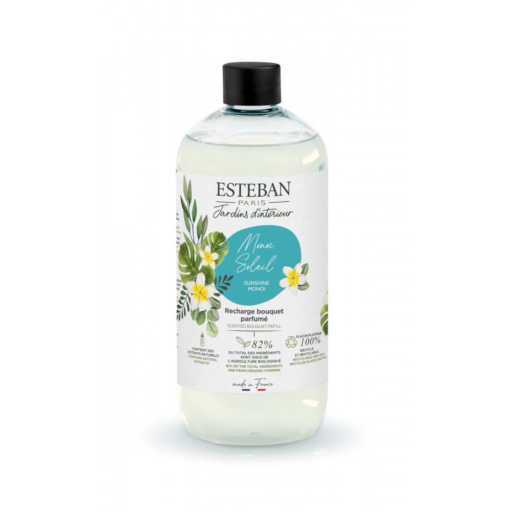 Esteban Paris Parfums Recharge bouquet 500ml Transparent Pc - Polycarbonate