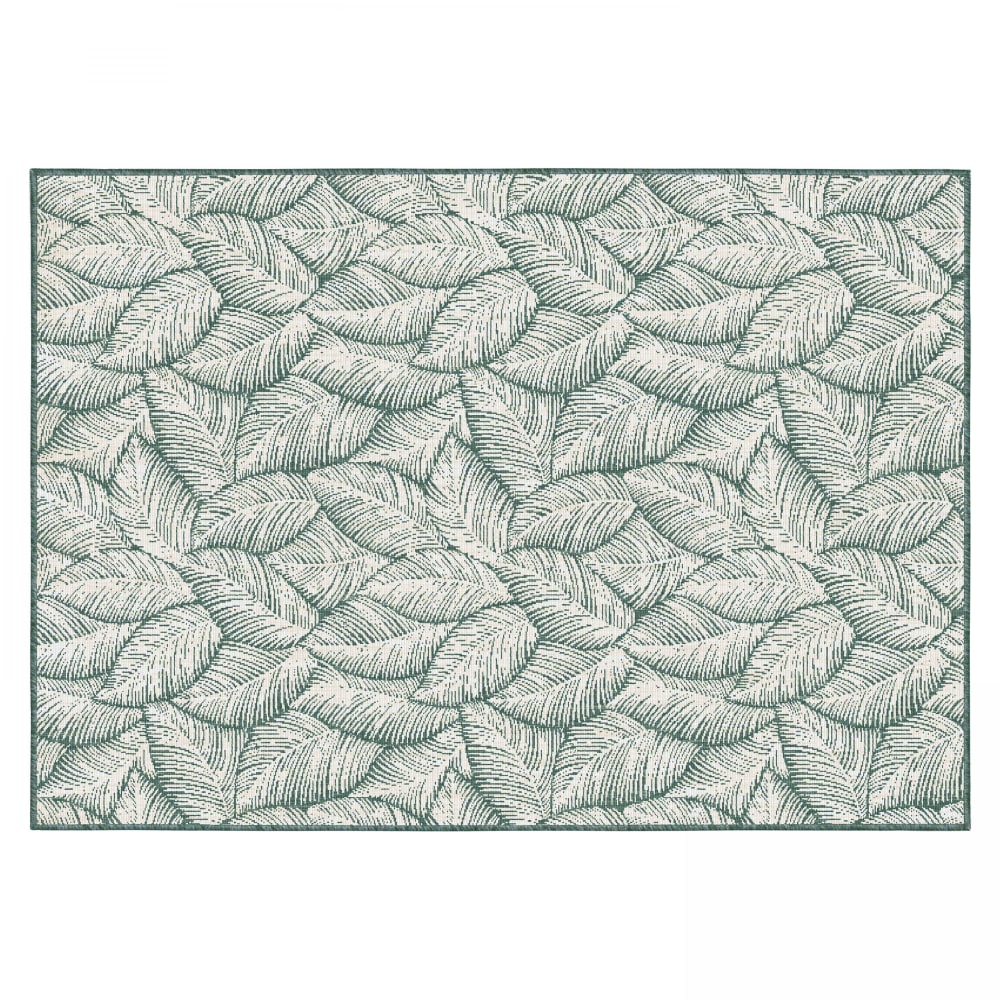 Tapis d'extérieur en polypropylène 160 x 230 cm vert