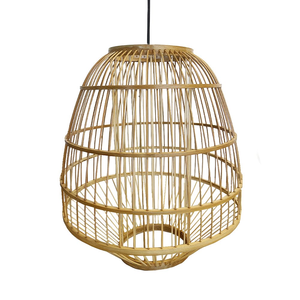 Suspension d'extérieur avec cable Rotin Beige 5m