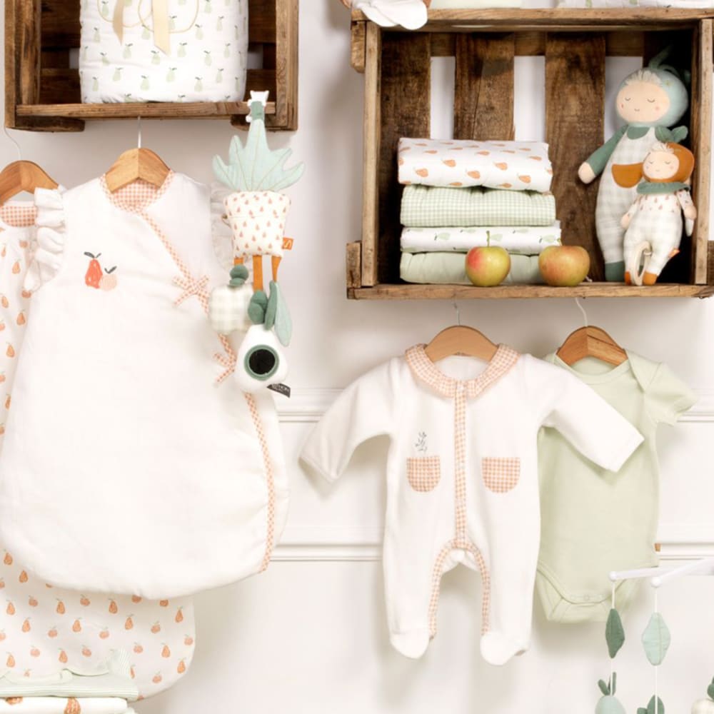 Gigoteuse chaude à volants TOG 3,5 écru Botanica (naissance) - Maisons du Monde