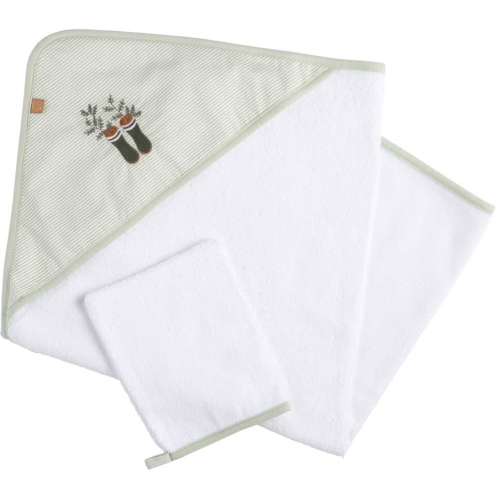 Cape de bain + gant BOTANICA (Sauthon) - Couverture