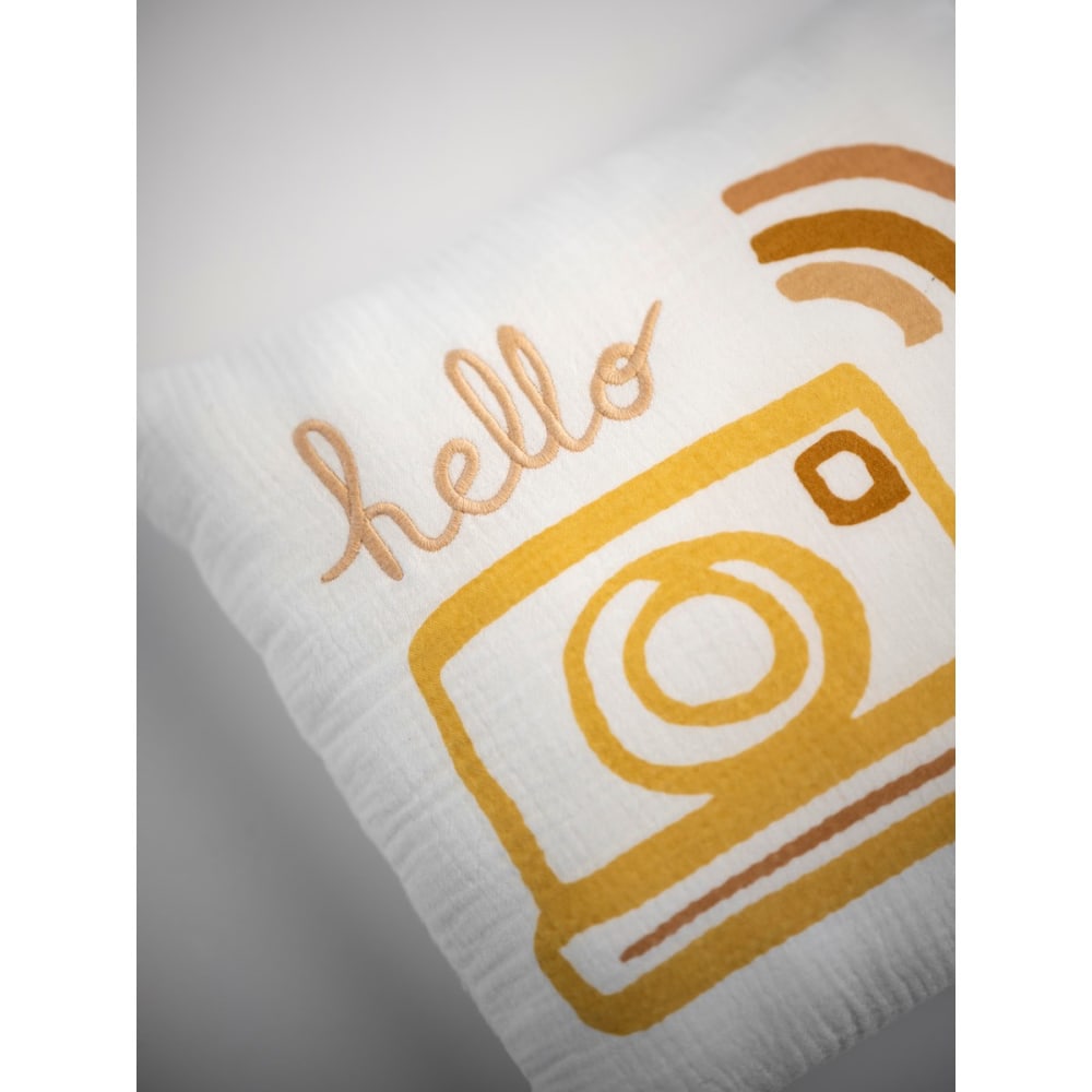 Coussin déco carré en coton - Maisons du Monde