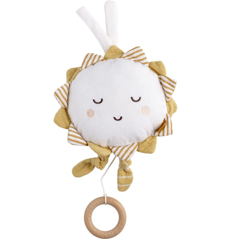 Sauthon Peluche musicale à suspendre Sunlight style classique chic Beige Coton - 5x18x16cm