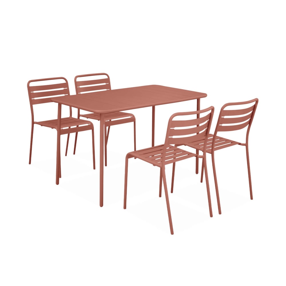 ensemble de jardin en - chaises