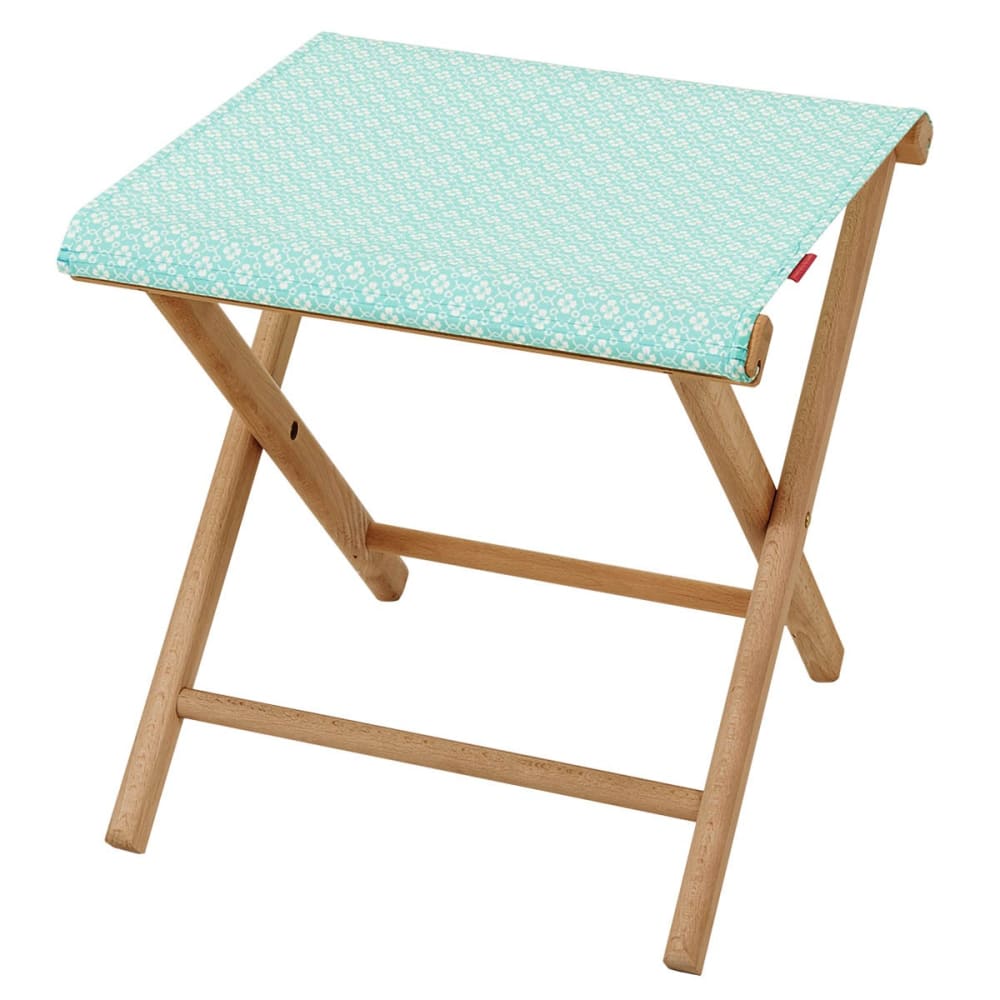 Pliant pêcheur en eucalyptus, - turquoise