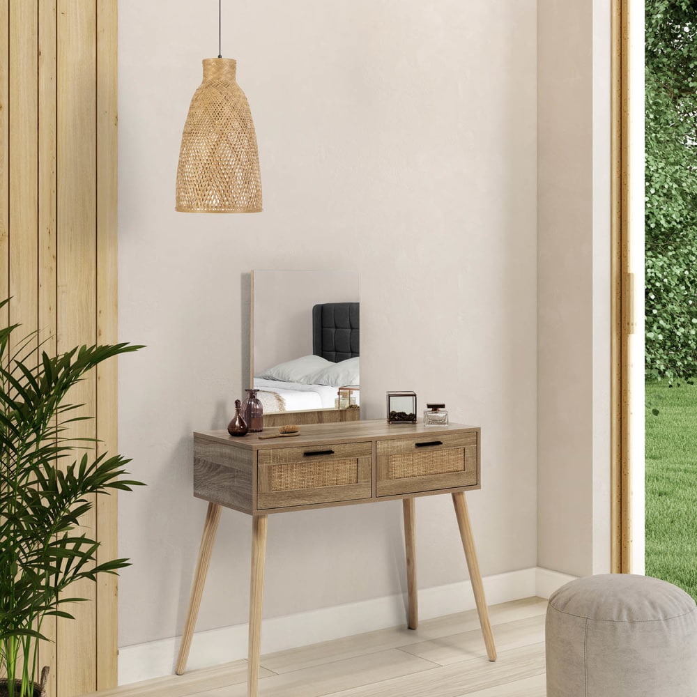 Suspension en bambou, diamètre 31 cm — vue 3