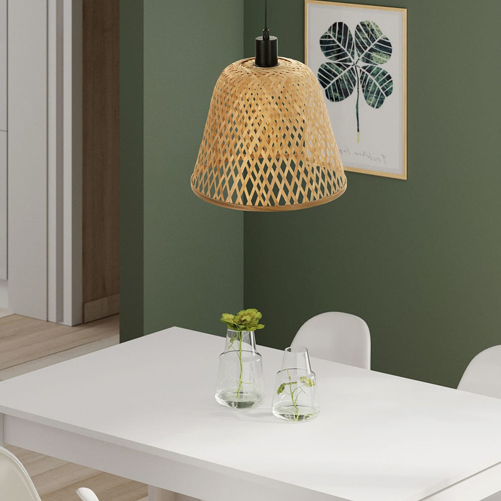 Suspension en Bambou, diamètre 30 cm — vue 3