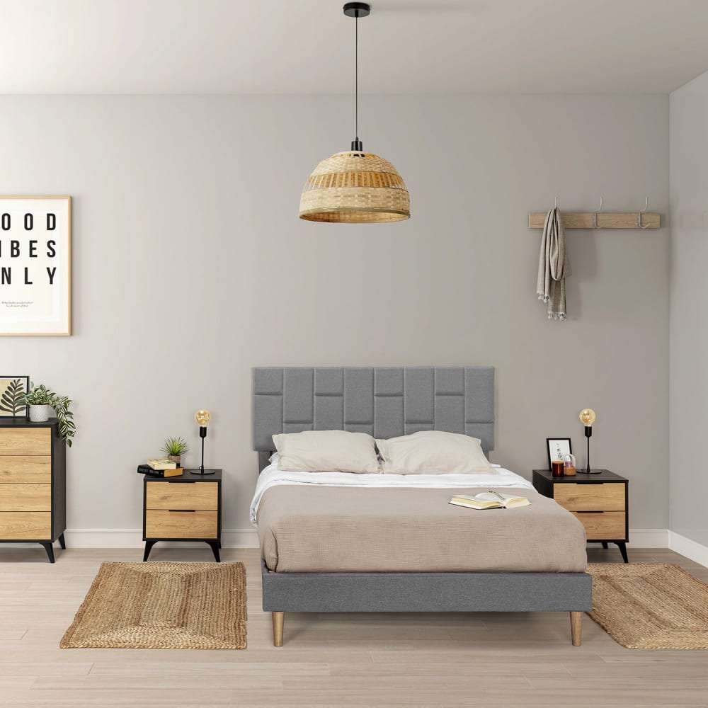 Lámpara de techo de bambú, diametro 39,5 cm - Maisons du Monde