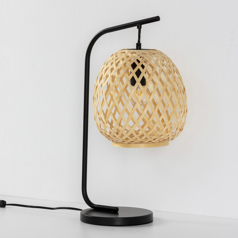Lampe à poser en Bamboo, diamètre 50,5 cm — vue 4