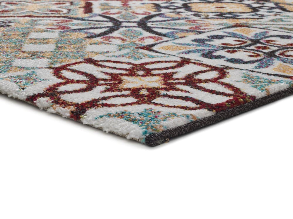 Tapis carreaux ciment multicolore 80x150 cm — vue 4