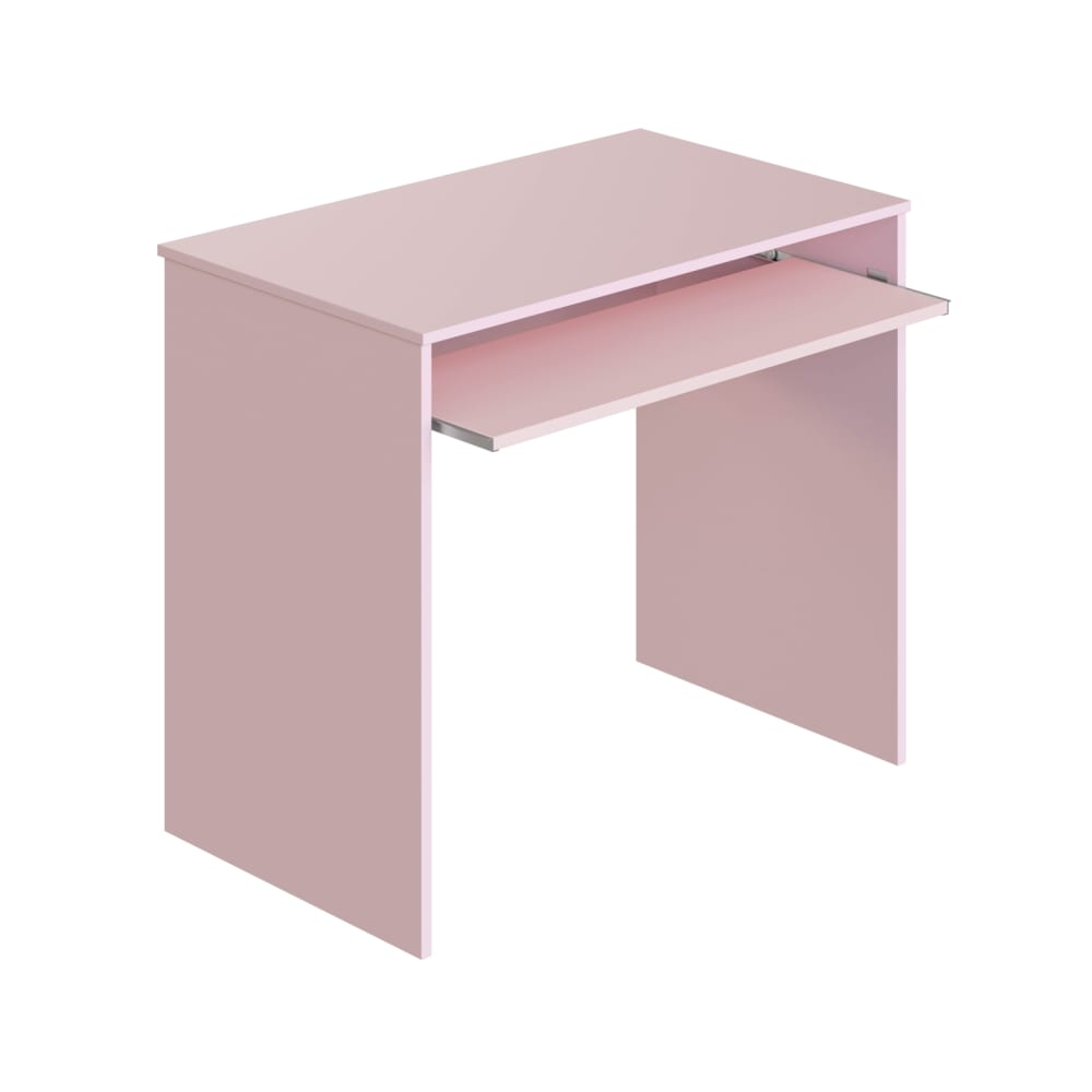 Usinestreet Schreibtisch rosa 79x90x54cm style modern - Spanplatte