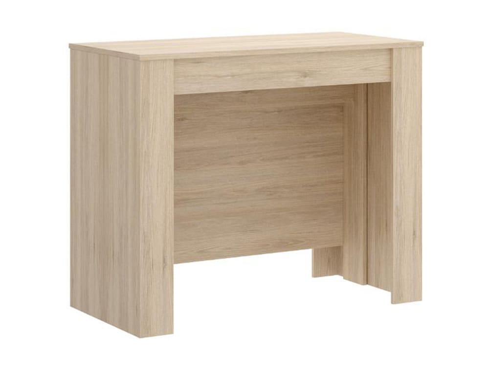 Console extensible effet bois