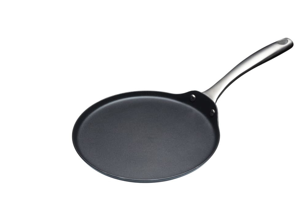 Sartén para panqueques 24cm - inducción - acero al carbono negro