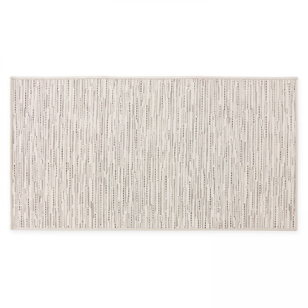 Tapis rectangulaire en polypropylène 80x150 cm sable