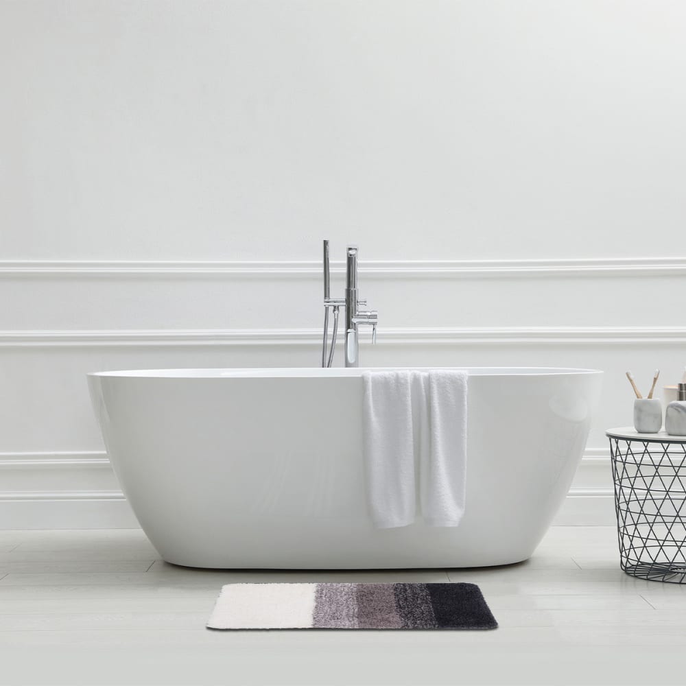 Tapis de bain déco dégradé en polyester 50x80cm - Maisons du Monde