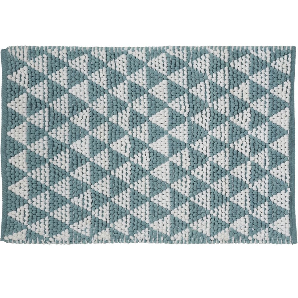 Tapis de bain déco en polycoton 60x120cm