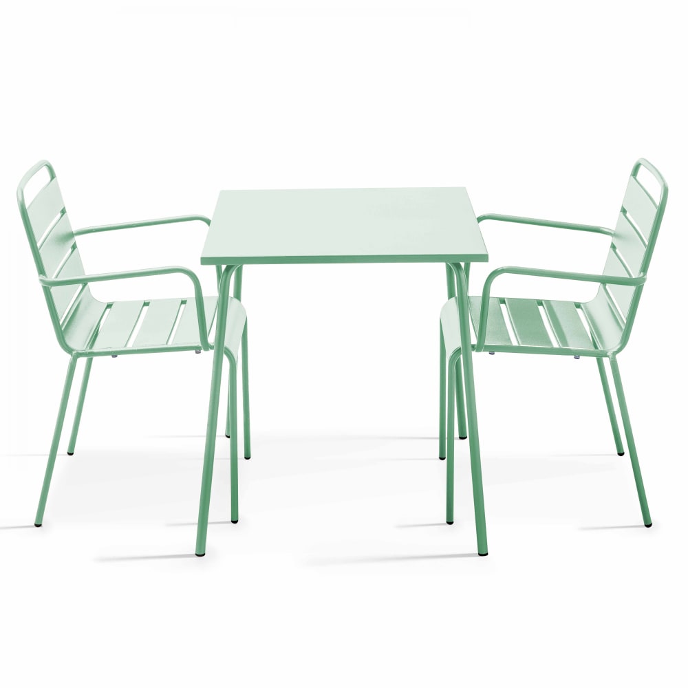 ensemble table de jardin