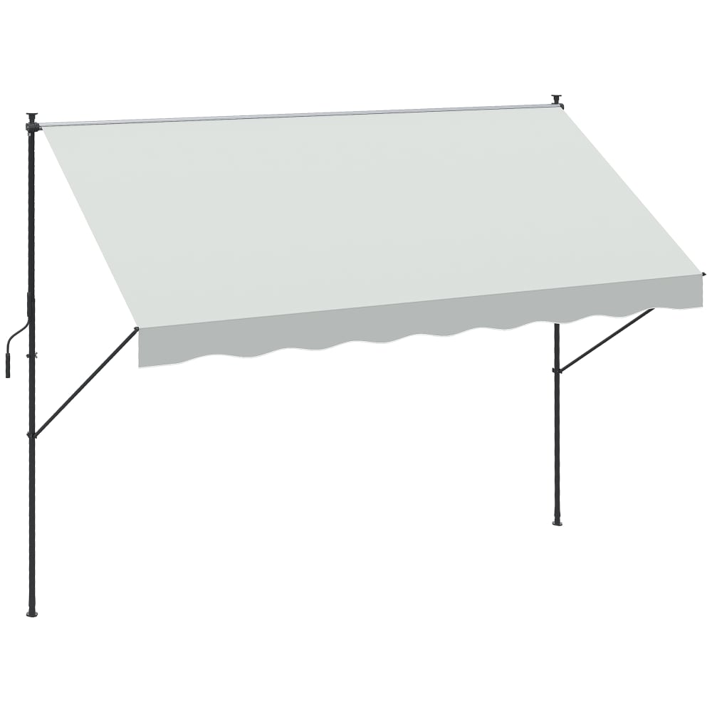 Toldo manual 300x175x310 cm crema