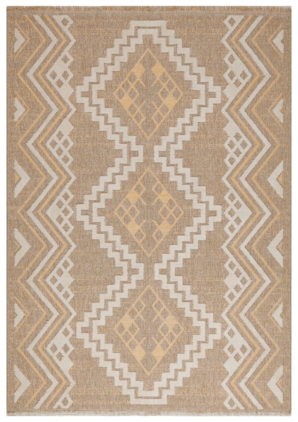 tapis intérieur et extérieur - jaune