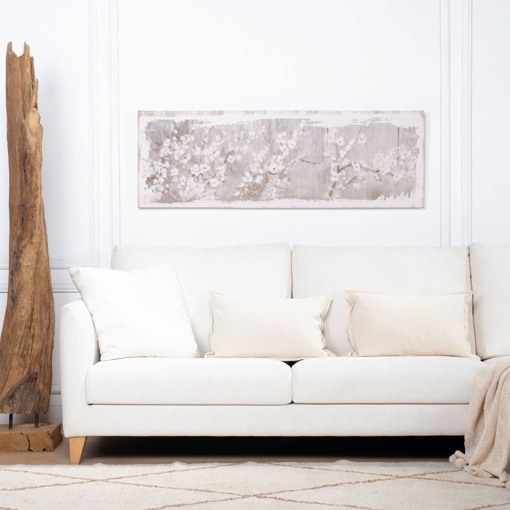 Amandier lienzo madera de ayous 150x45415x50cm. - Maisons du Monde