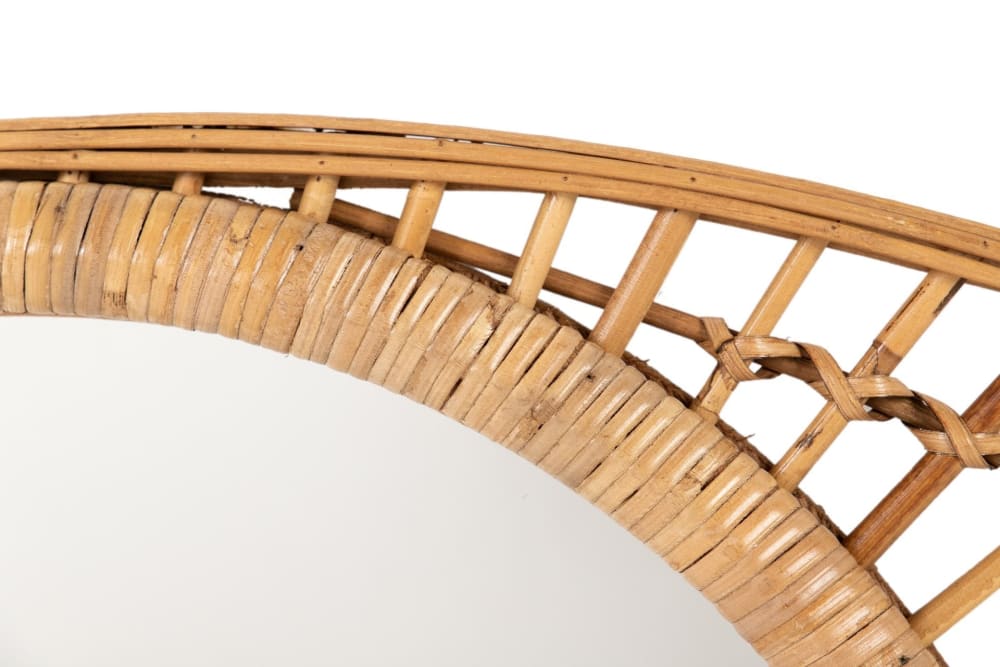 Espejo natural de ratán 82x3,5x47,5cm - Maisons du Monde