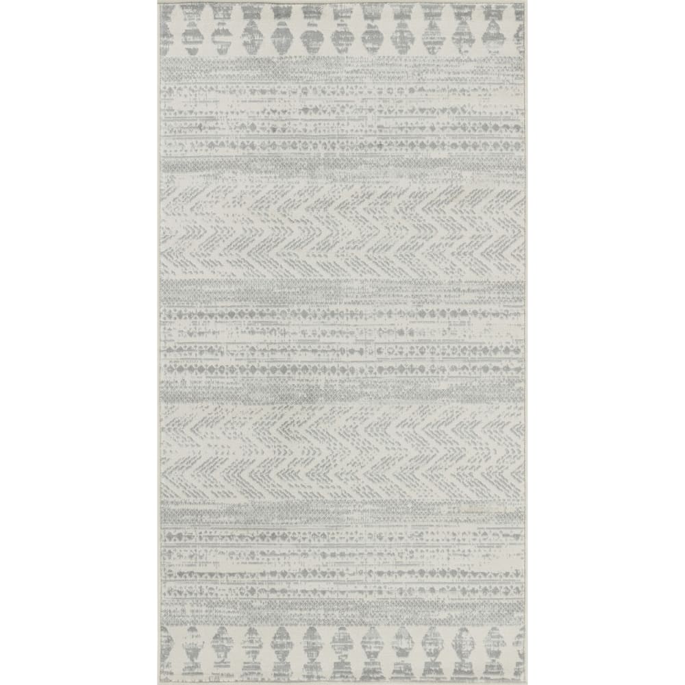 Tapis Scandinave Bohème Gris 80x150