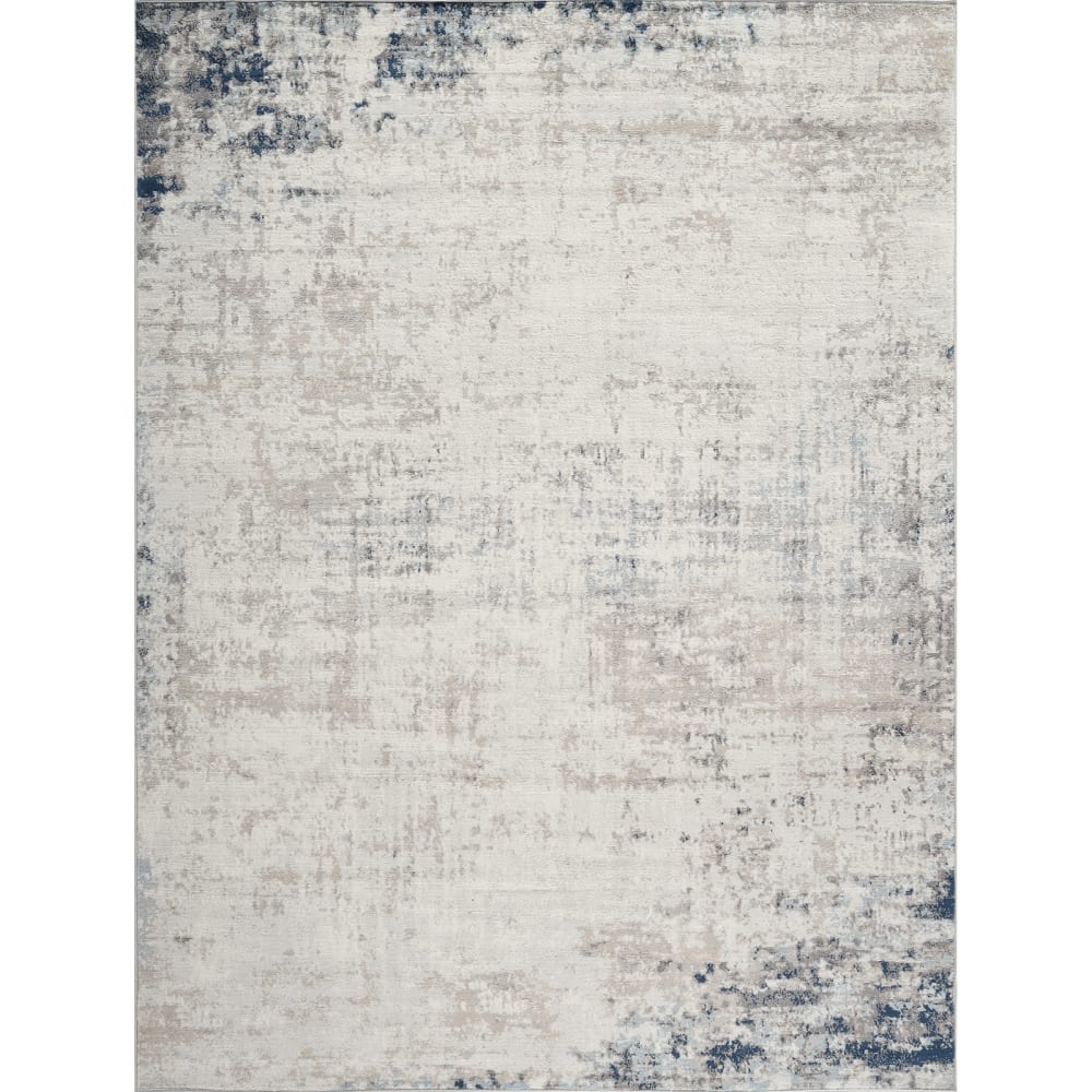 Tapis Abstrait Moderne Ivoire/Gris/Bleu 120x170