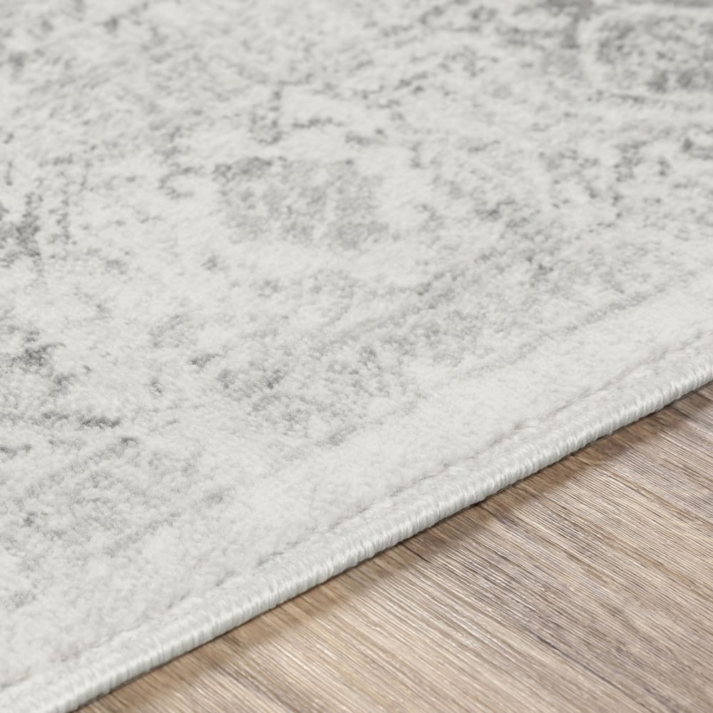 Tapis vintage oriental blanc/gris 120x170 — vue 4