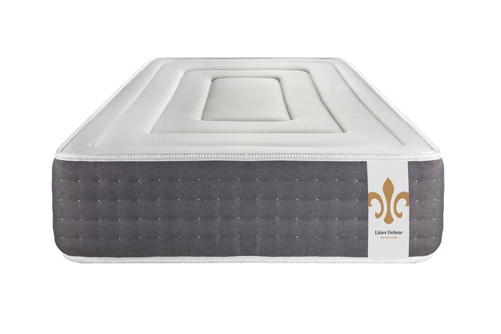 Matelas 90 x 200 cm vingt-six - ressorts ensach&eacute;s - 26 cm - ferme