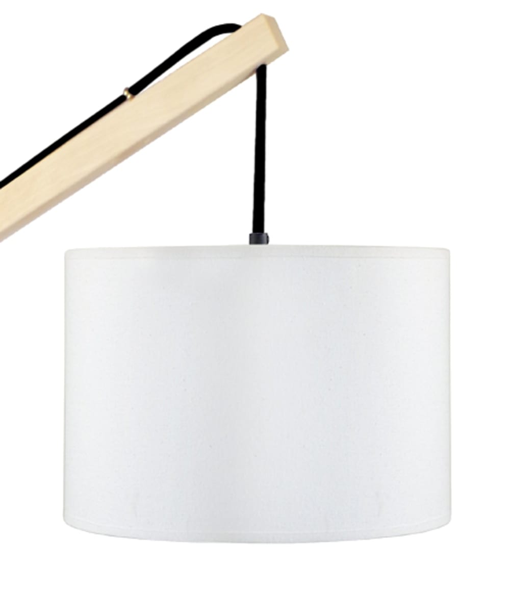 Lampadaire lecture ENKEL bois — vue 4