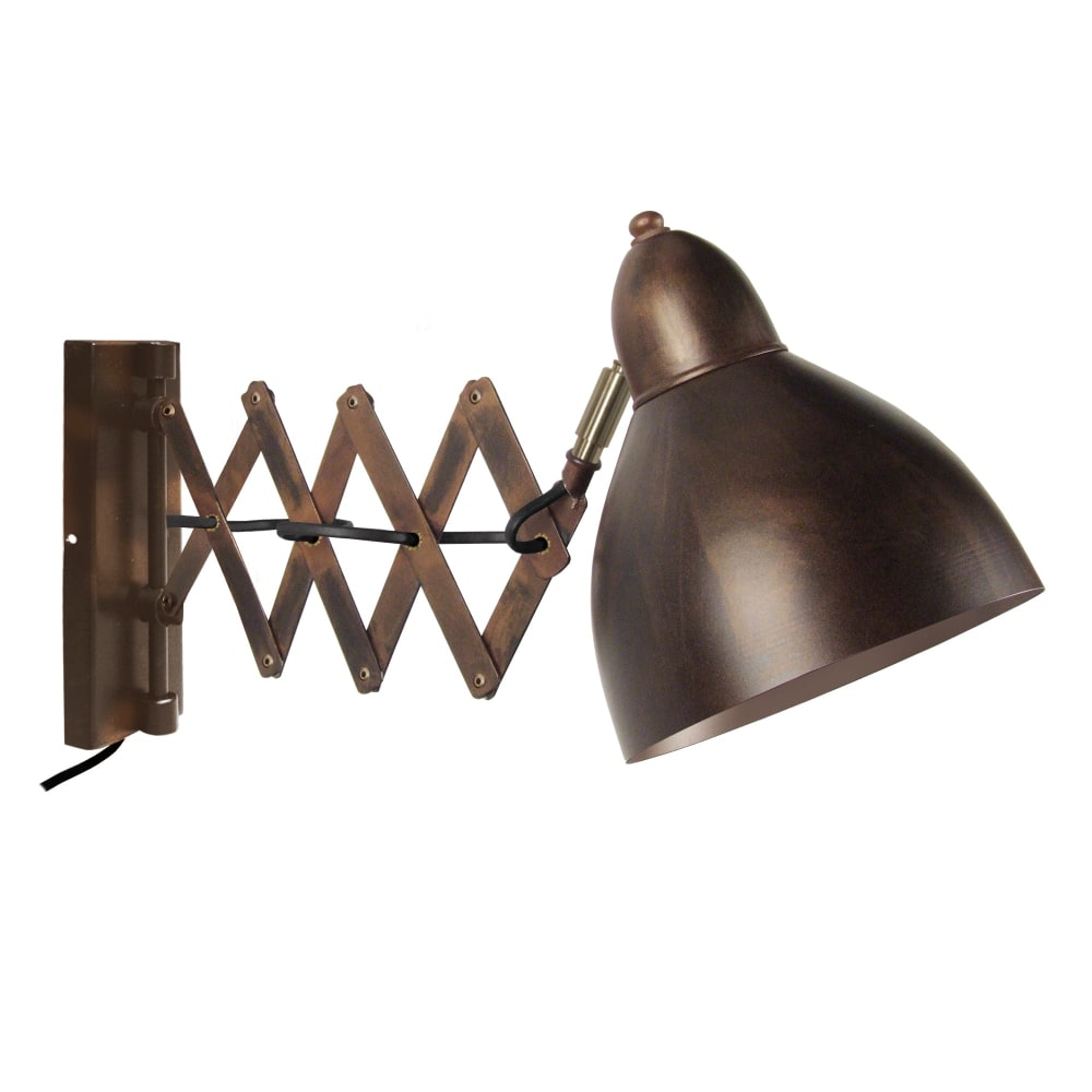 Applique flex métal abat-jour bronze