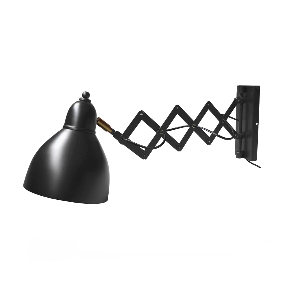 Applique flex métal abat-jour anthracite - Maisons du Monde