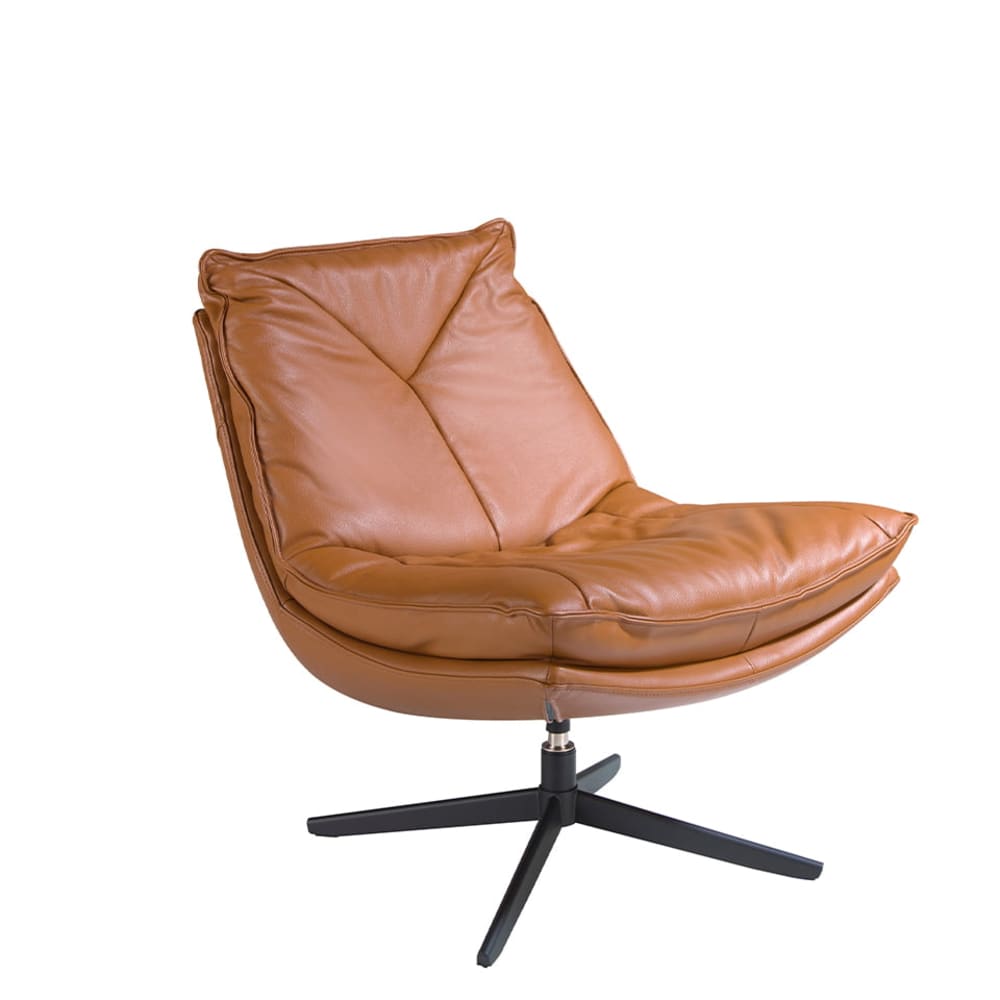 Fauteuil pivotant cuir