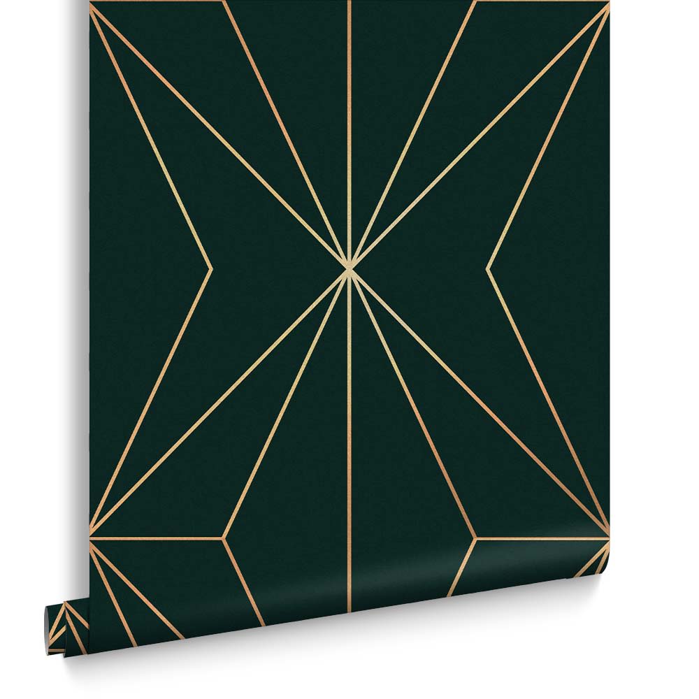 Papier peint harmony émeraude 1005x52cm — vue 3