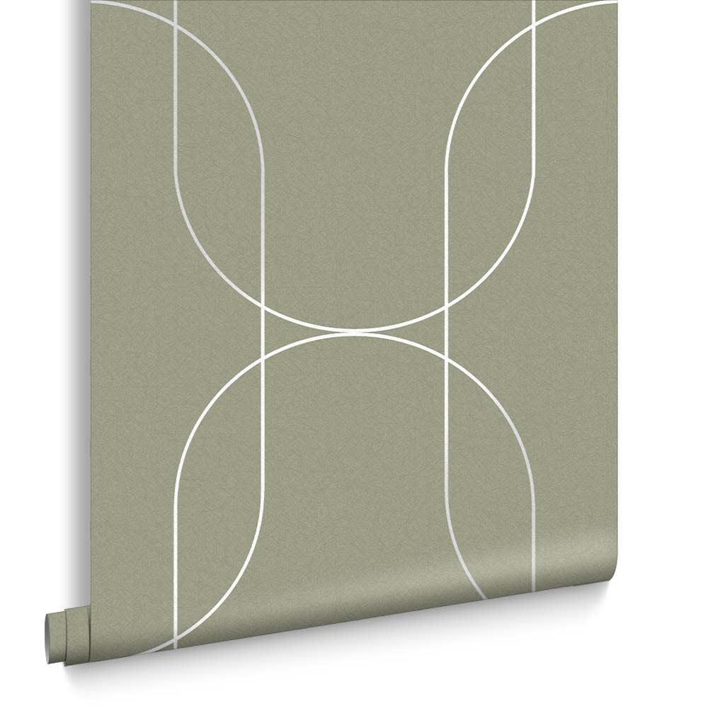 Papier peint palais sauge 1005x52cm — vue 3