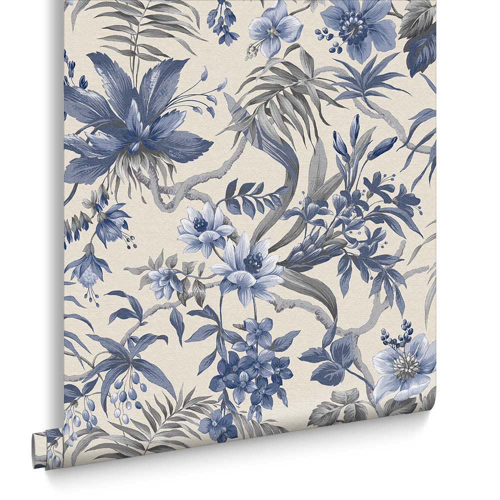 Papier peint Tesronto bleu 1005 x 52cm