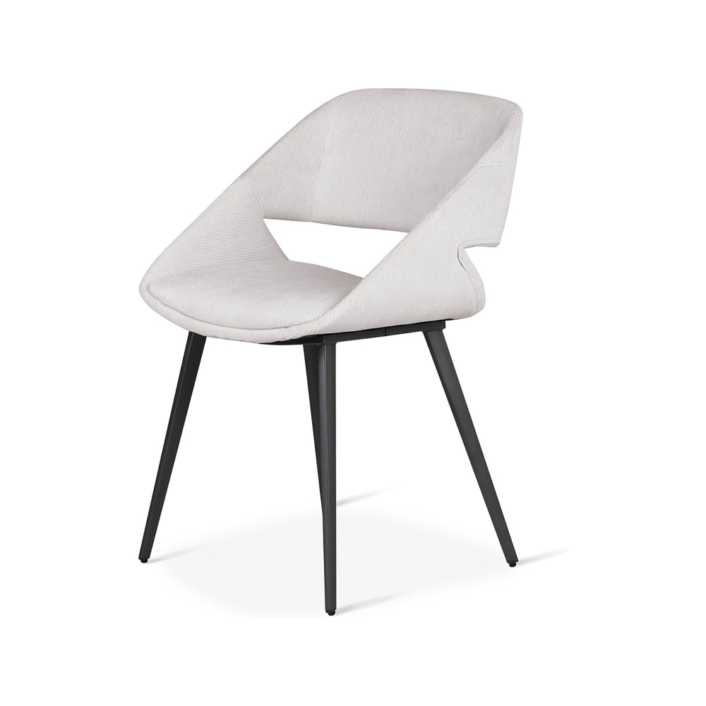 chaise repas velours