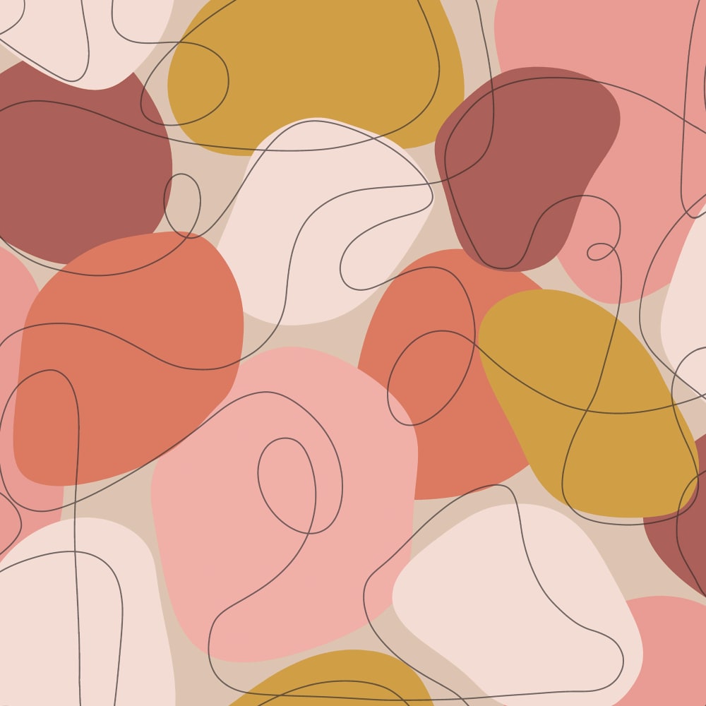 Papier peint mood peachy ocre rose 1005x52cm — vue 3