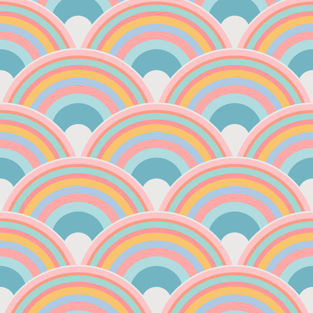 Papier peint curve sky multicolore 1005x52cm — vue 3