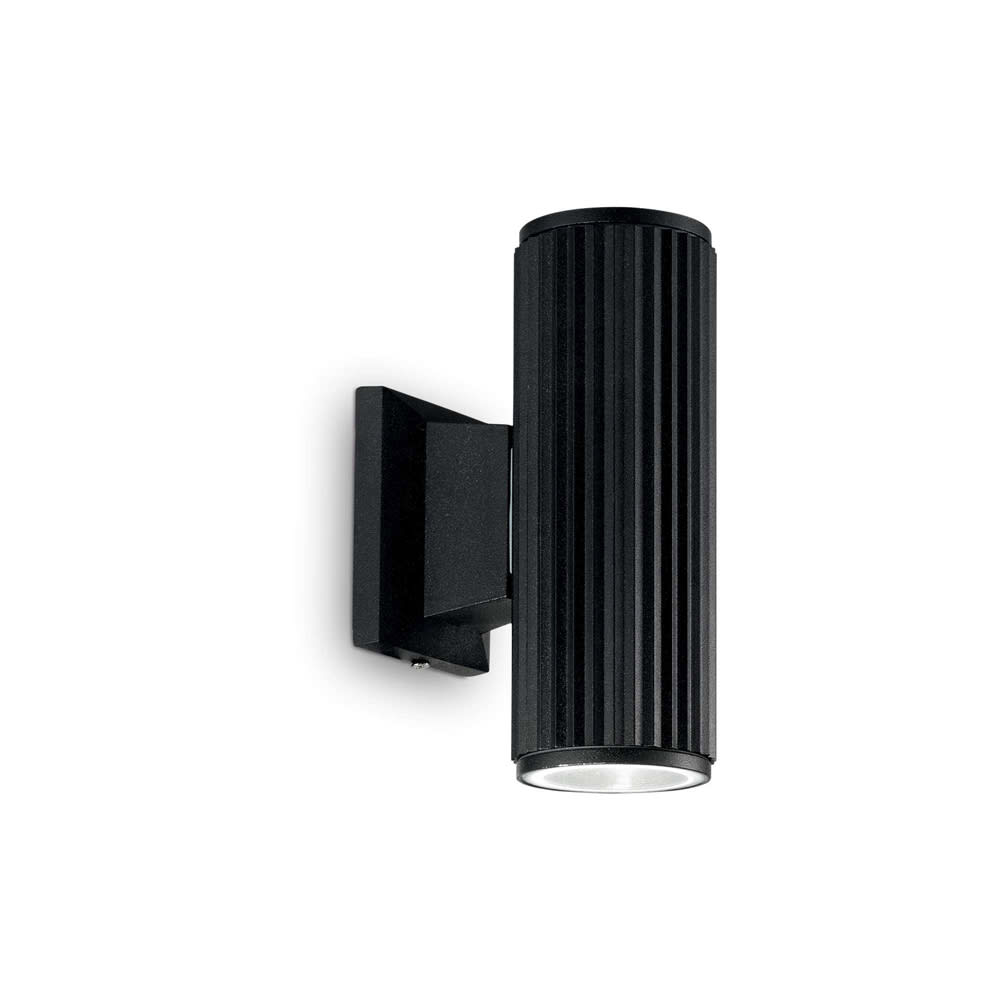 Faretto da interno in alluminio nero - Bianco - Metallo